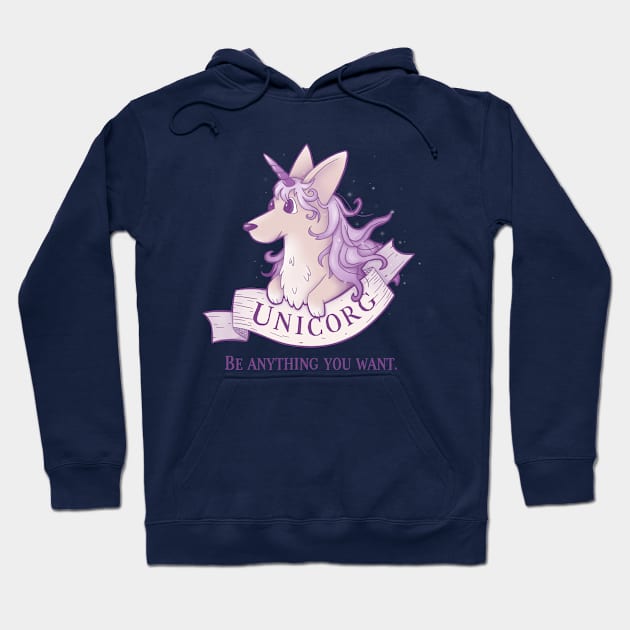 Unicorg Hoodie by CorinnaSchlachter